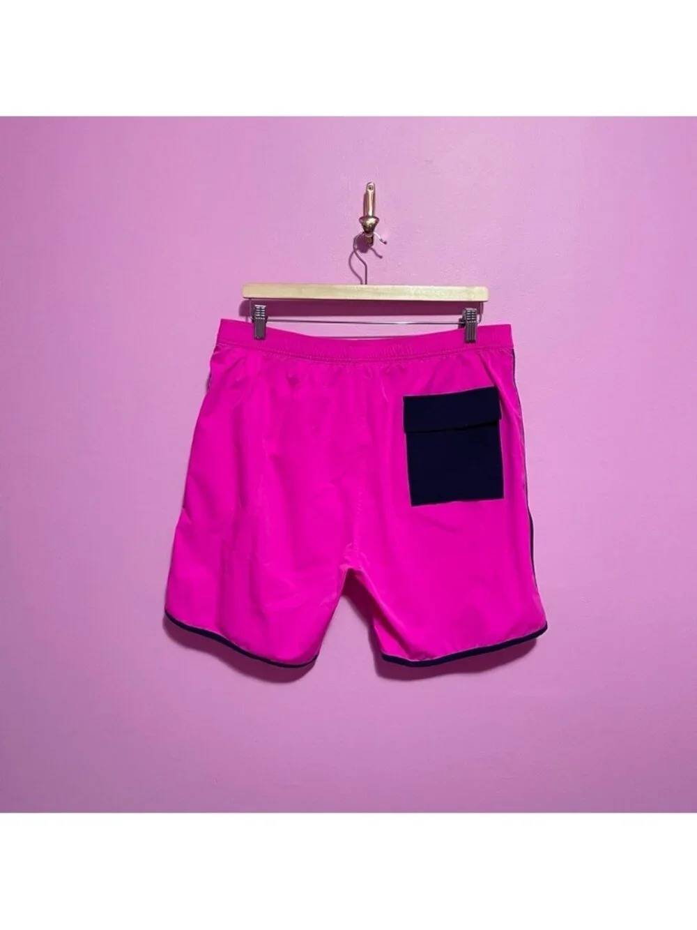 Psycho Bunny‎ Holloway Neon Pink Swim Trunks Men’s XL Quick-Dry